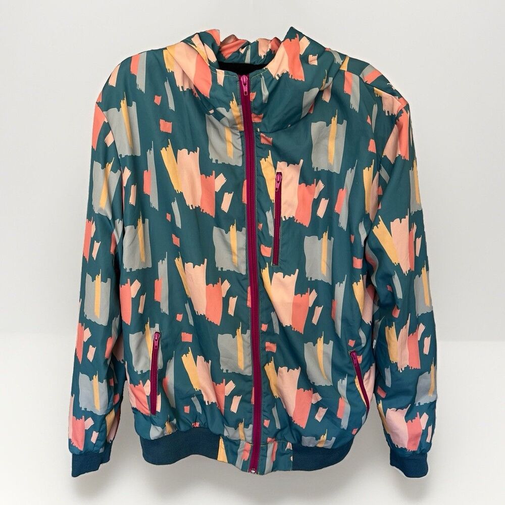 Women's fleece lined water-resistant windbreaker Handy Columbia size L